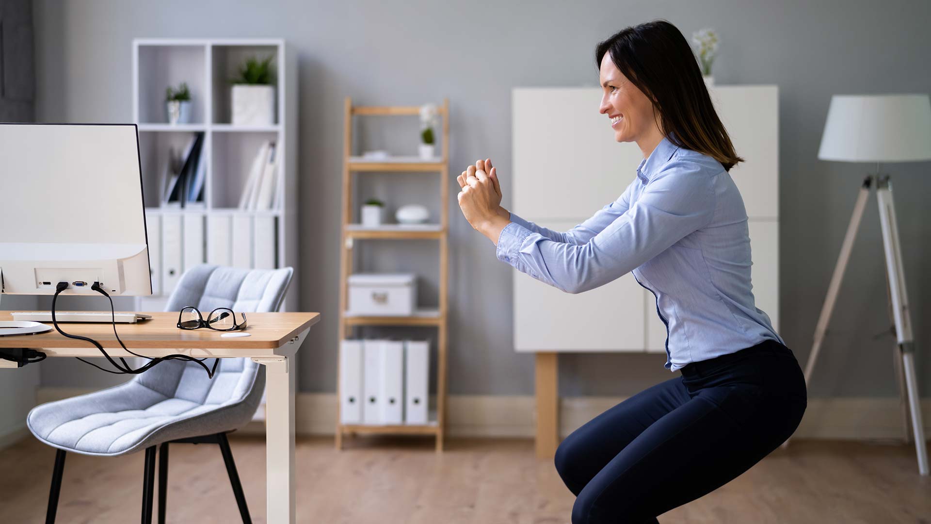Office desk exercises